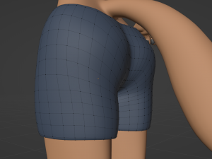Julie Anthro Fox Model 3D