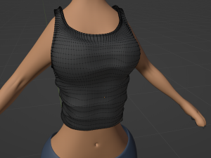 Julie Anthro Fox Model 3D