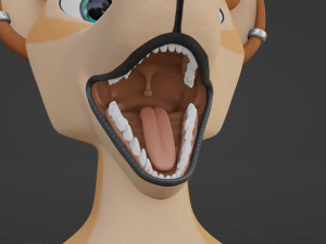 Julie Anthro Fox Model 3D