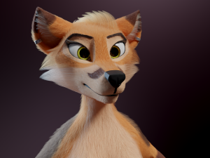 Agnes Anthro Fox 3D मॉडल
