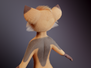 Agnes Anthro Fox 3D मॉडल