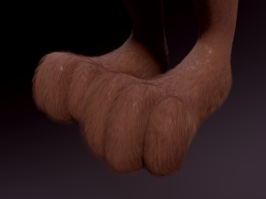 Agnes Anthro Fox 3D मॉडल
