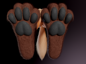 Agnes Anthro Fox 3D मॉडल