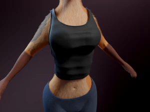 Agnes Anthro Fox Modello 3D