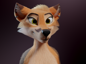 Agnes Anthro Fox 3D मॉडल