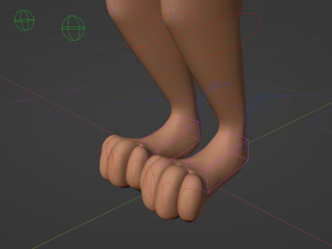 Agnes Anthro Fox 3D मॉडल