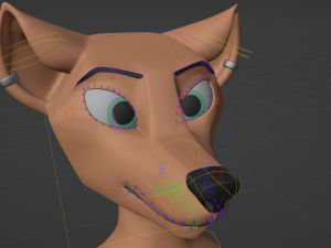 Agnes Anthro Fox 3D मॉडल
