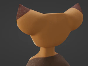 Agnes Anthro Fox Modello 3D