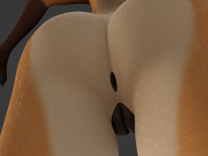 Agnes Anthro Fox 3D मॉडल