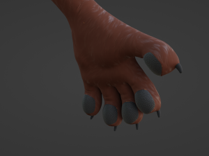 Agnes Anthro Fox 3D मॉडल