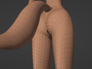 Agnes Anthro Fox 3D मॉडल