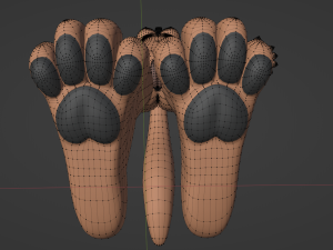 Agnes Anthro Fox 3D मॉडल