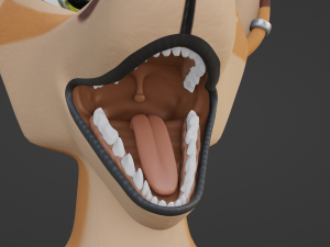 Agnes Anthro Fox 3D मॉडल