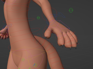 Celeste Anthro Fox Modelo 3D