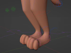 Celeste Anthro Fox 3D Model