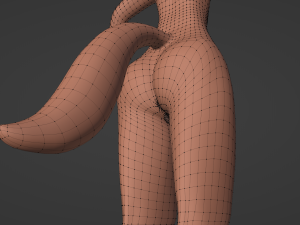 Celeste Anthro Fox Modelo 3D