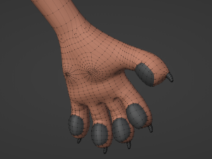 Celeste Anthro Fox Modelo 3D