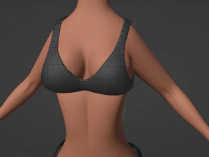 Celeste Anthro Fox 3D Model