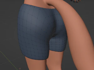 Celeste Anthro Fox 3D Model