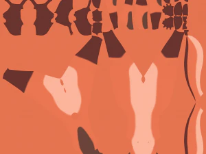 Celeste Anthro Fox 3D Model