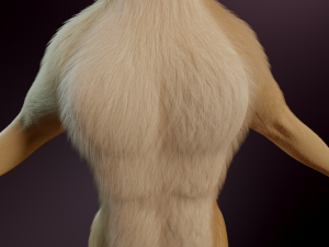Arthur Anthro Lion Model 3D