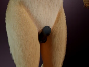 Arthur Anthro Lion 3D Model