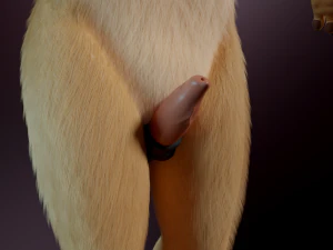 Arthur Anthro Lion 3D Model