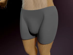 Arthur Anthro Lion 3D Model