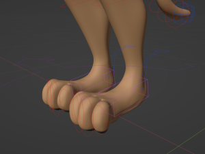 Arthur Anthro Lion Model 3D