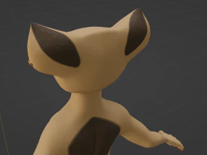 Arthur Anthro Lion 3D Model