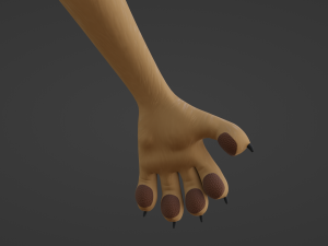 Arthur Anthro Lion Model 3D