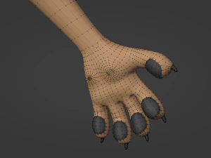 Arthur Anthro Lion 3D Model