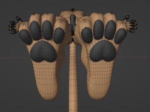 Arthur Anthro Lion Model 3D