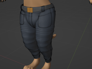 Arthur Anthro Lion Model 3D