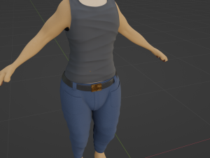 Arthur Anthro Lion Model 3D