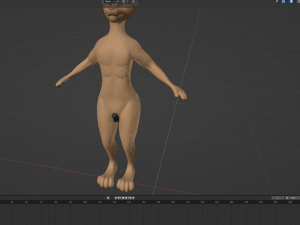 Arthur Anthro Lion Model 3D