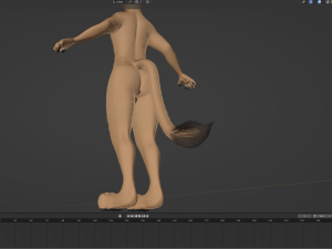 Arthur Anthro Lion Model 3D