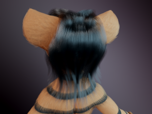 John Anthro Tiger 3D मॉडल