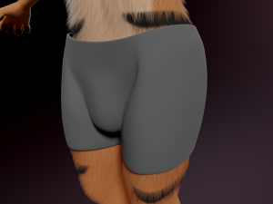 John Anthro Tiger 3D मॉडल