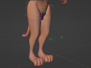 John Anthro Tiger 3D मॉडल
