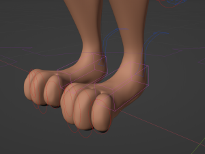 John Anthro Tiger 3D मॉडल