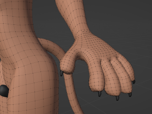 John Anthro Tiger 3D मॉडल
