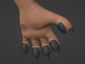 John Anthro Tiger 3D Model