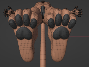 John Anthro Tiger 3D मॉडल