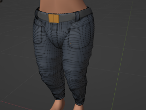 John Anthro Tiger 3D मॉडल