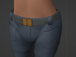 John Anthro Tiger 3D मॉडल