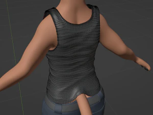John Anthro Tiger 3D Model