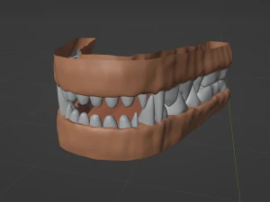John Anthro Tiger 3D Model