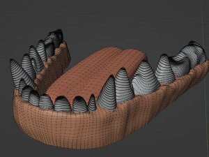John Anthro Tiger 3D Model