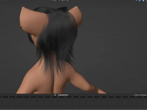 John Anthro Tiger 3D Model